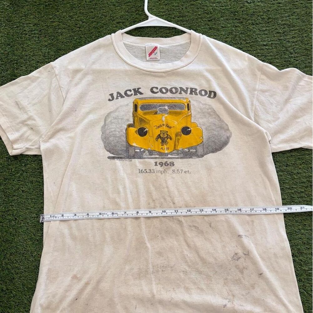 Unbranded Men's Cream and White T-shirt